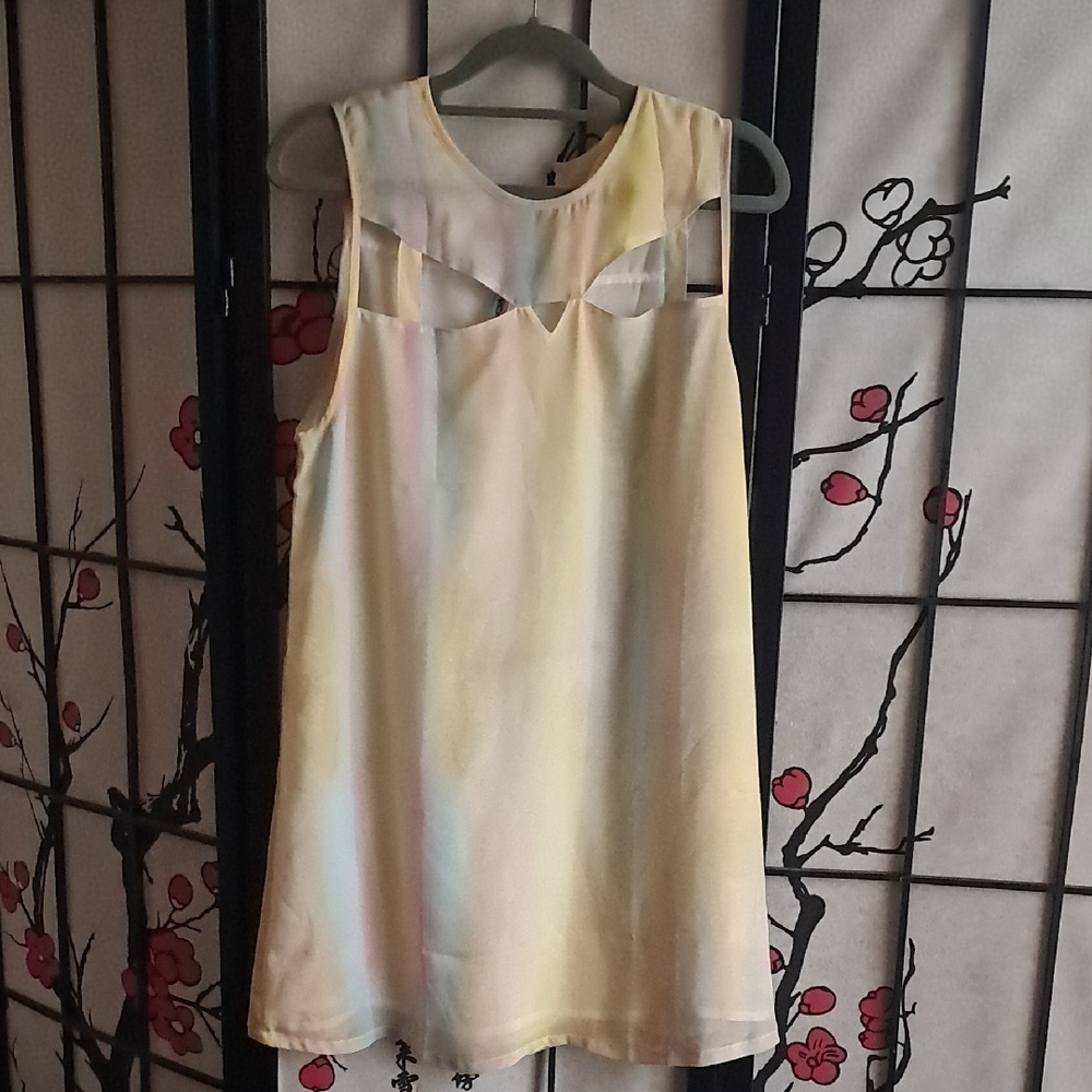 Pastel Sleeveless Dress